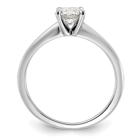 14kw 6mm ROUND Solitaire Mounting Sz 10