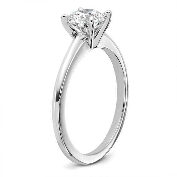 14kw 6.5mm ROUND Solitaire Mounting Sz 10
