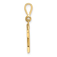 14K Yellow Gold Small Polished Number 23 Charm view 2