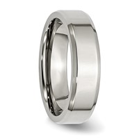 Chisel Stainless Steel Polished 6mm Beveled Edge Band view 4