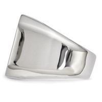 Stainless Steel Polished Square Signet Ring view 4