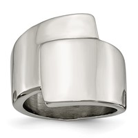 Stainless Steel Polished Fancy Ring view 1