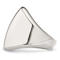 Stainless Steel Polished Square Ring view 3
