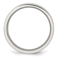 Chisel Stainless Steel Brushed 5mm Flat Band view 2