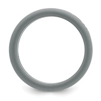 Chisel Stainless Steel Brushed Grey Silicone Center 8mm Band view 2