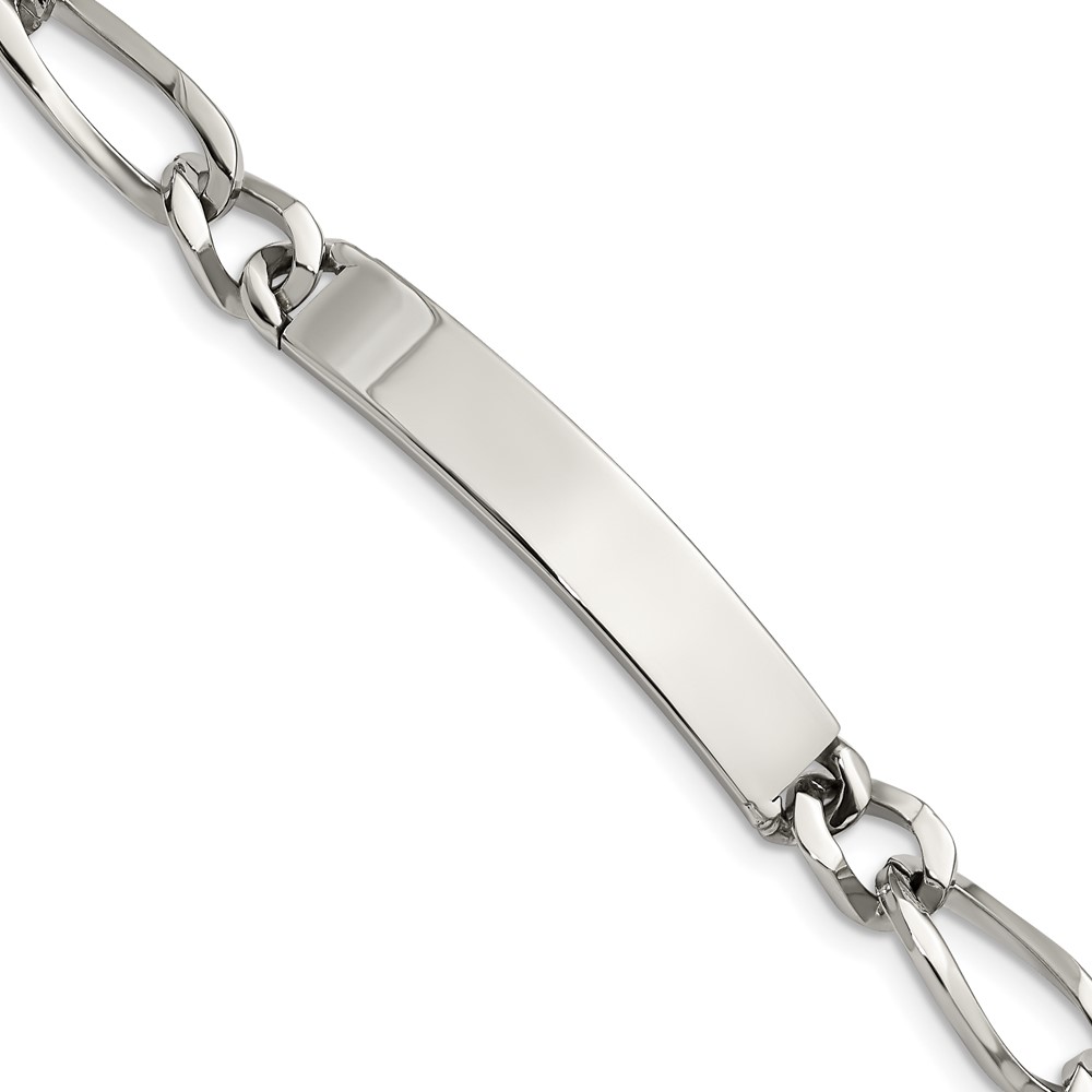 Stainless Steel Polished 9.25in ID Bracelet
