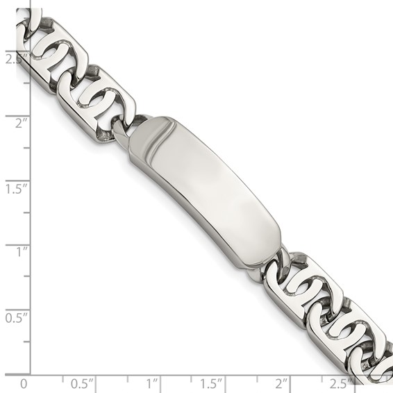 Chisel Stainless Steel Polished 8.75 inch ID Bracelet