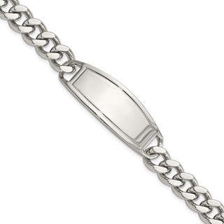Chisel Stainless Steel Polished Curb Chain 8.5 inch ID Bracelet