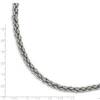 Chisel Stainless Steel Polished Bracelet, 9" view 5
