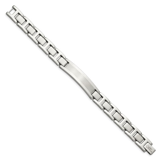 Chisel Stainless Steel Brushed and Polished 8.25 inch ID Bracelet