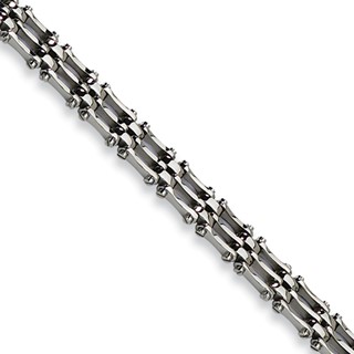 Stainless Steel Polished 9in Bracelet