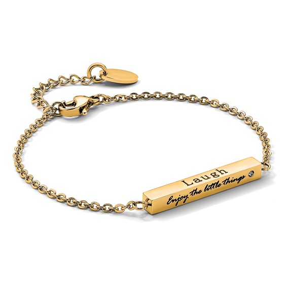 Stainless Steel CZ Bracelet