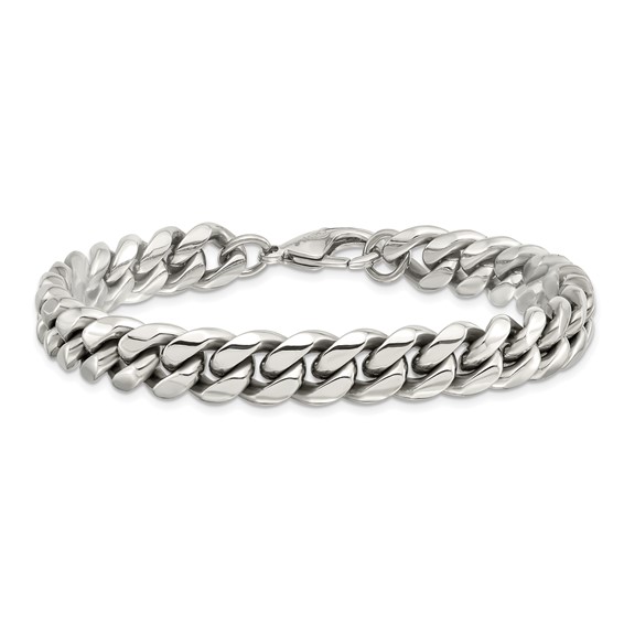 Stainless Steel Curb Chain Bracelet