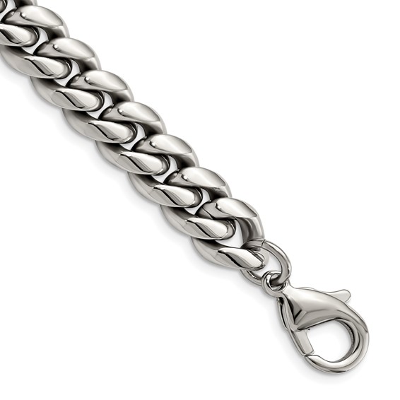 Stainless Steel Curb Chain Bracelet