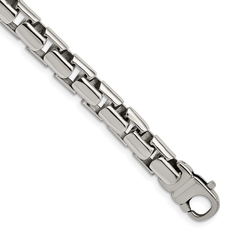 Stainless Steel Polished 8.5in Bracelet