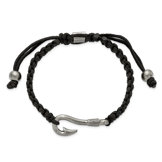 Stainless Steel Nylon Adjustable Bracelet