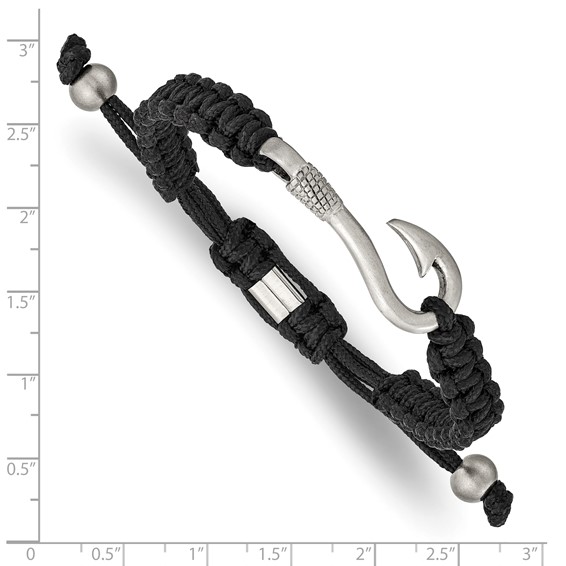 Stainless Steel Nylon Adjustable Bracelet