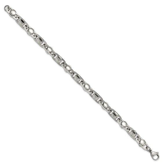 Chisel Stainless Steel Fancy Link Chain