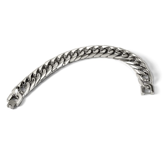Stainless Steel Curb Chain Bracelet