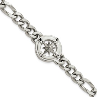 Stainless Steel Compass Bracelet