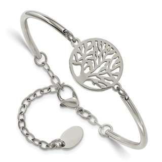 Stainless Steel Tree Bracelet