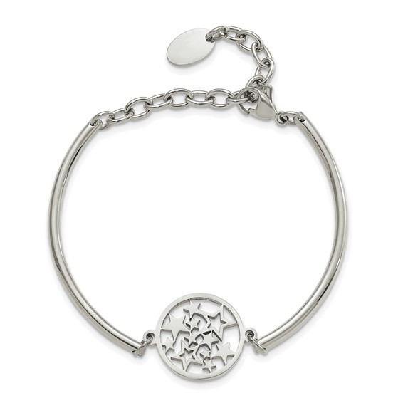 Stainless Steel Stars Bracelet