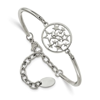 Stainless Steel Stars Bracelet
