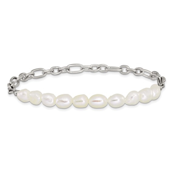 Stainless Steel FWC Pearl Bracelet