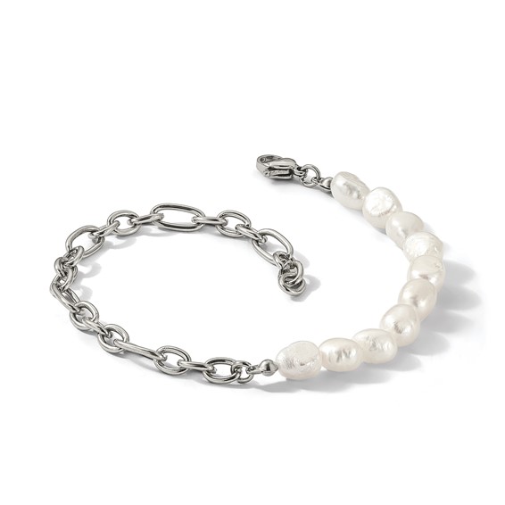 Stainless Steel FWC Pearl Bracelet