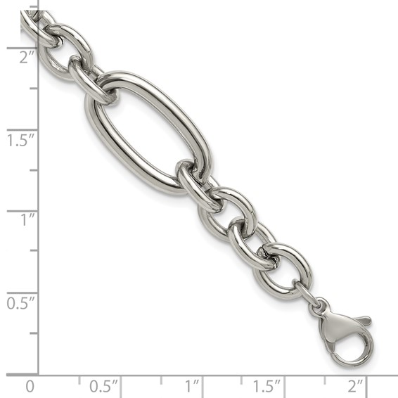 Stainless Steel Polished Open Link