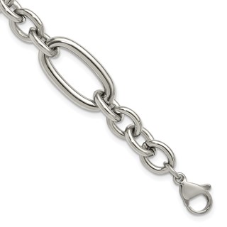 Stainless Steel Polished Open Link