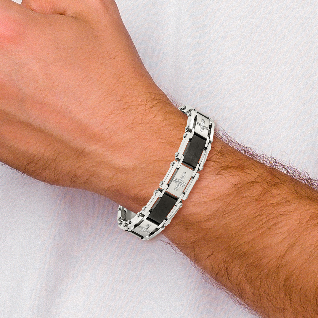 CHISEL Mens top Stainless Steel Bracelet