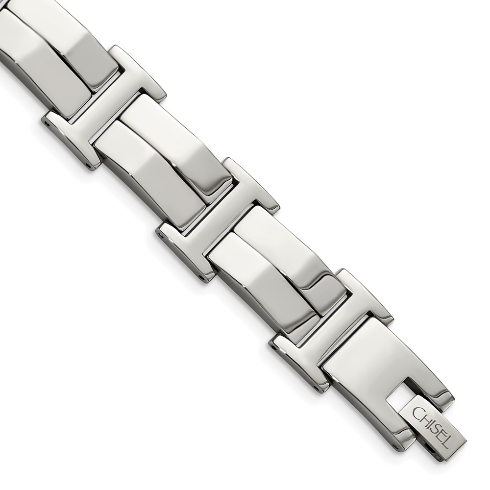 Stainless Steel Polished 8.5in Bracelet