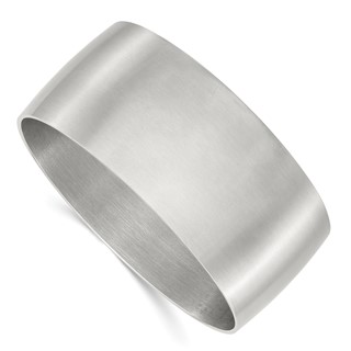 Stainless Steel Brushed Bangle
