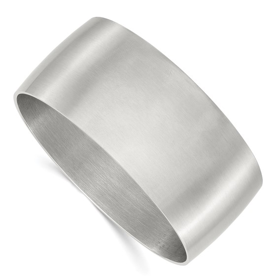 Stainless Steel Brushed Bangle