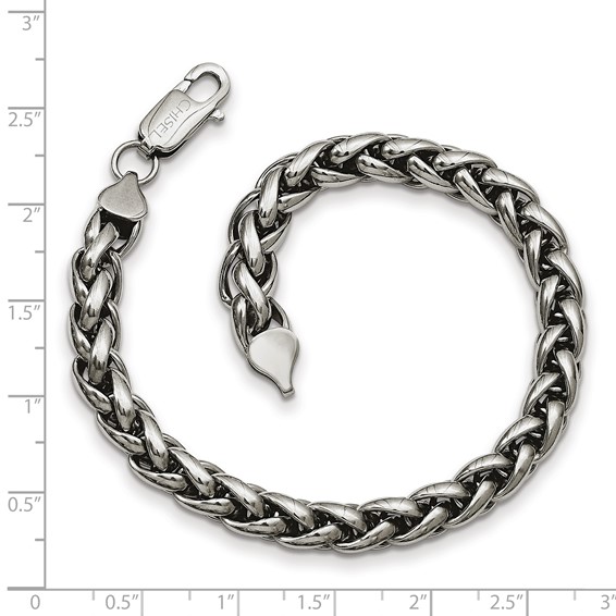 Chisel Stainless Steel Wheat Chain