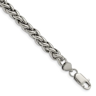 Chisel Stainless Steel Wheat Chain