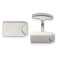 Stainless Steel Polished Cufflinks view 1