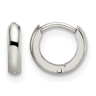 Chisel Stainless Steel Polished 2mm Endless Hinged Hoops
