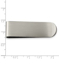 Chisel Stainless Steel Brushed Money Clip view 4