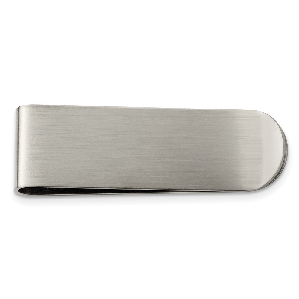 Chisel Stainless Steel Brushed Money Clip