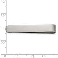Chisel Stainless Steel Brushed Tie Bar Money Clip view 5