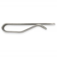 Chisel Stainless Steel Brushed Money Clip view 2