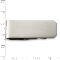 Chisel Stainless Steel Brushed Money Clip view 4