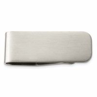 Chisel Stainless Steel Brushed Money Clip view 1