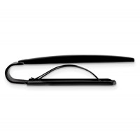 Chisel Stainless Steel Brushed and Polished Black IP-plated Money Clip view 2