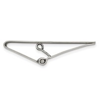 Chisel Stainless Steel Brushed.03 Carat Diamond Hinged Money Clip view 2
