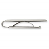 Chisel Stainless Steel Brushed and Polished Money Clip view 2