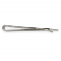 Chisel Stainless Steel Polished Money Clip view 2