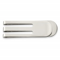 Chisel Stainless Steel Polished Money Clip view 1